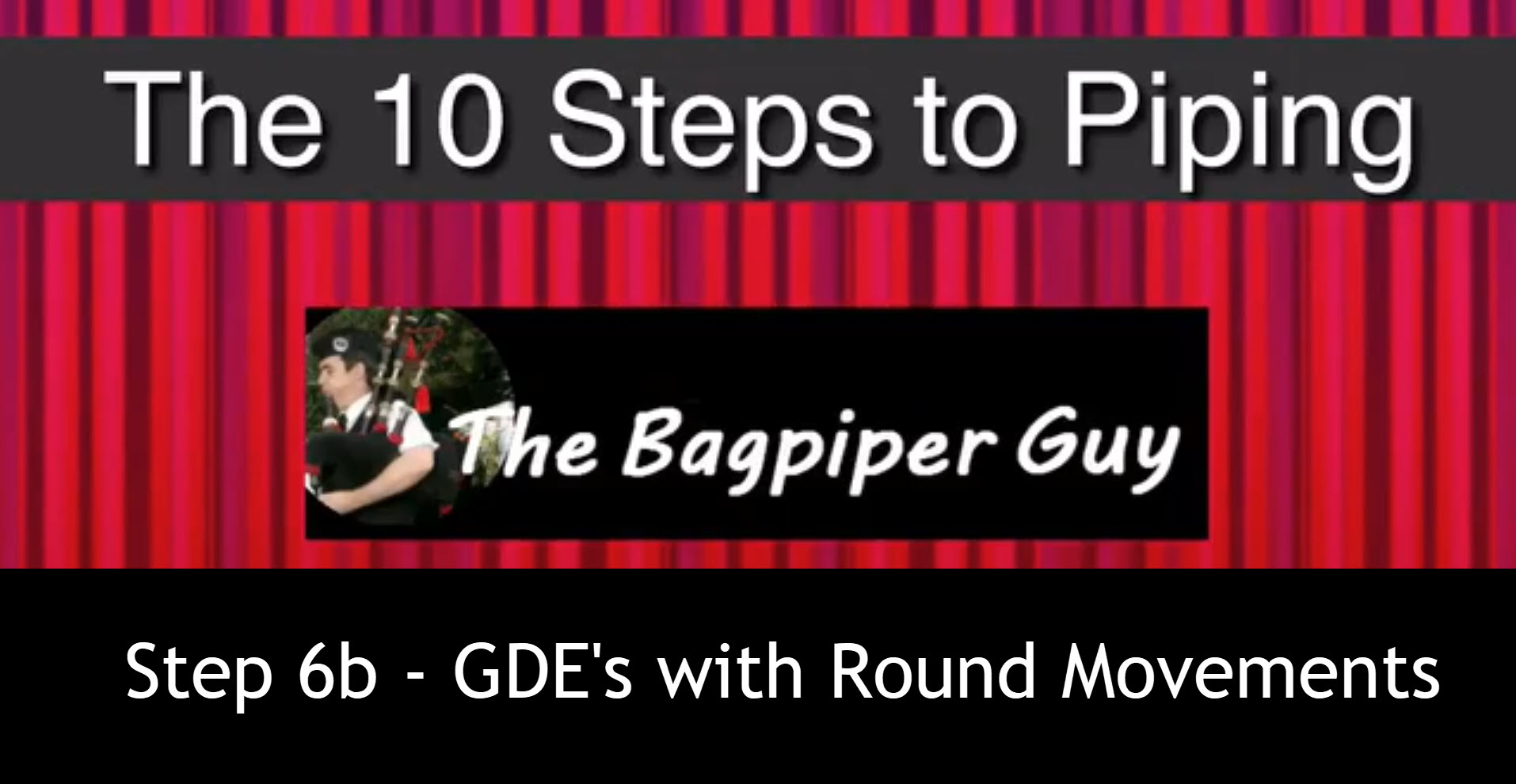 Step 6b - GDE's and Round Movements